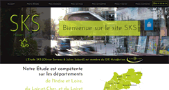 Desktop Screenshot of huissier-tours.com